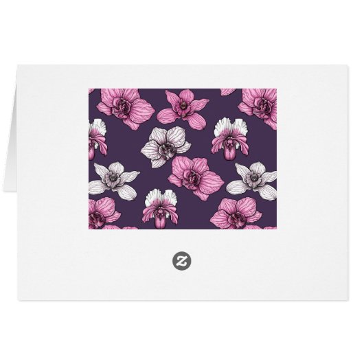 Pink orchid flowers (Back Horizontal)