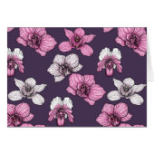 Pink orchid flowers (Front Horizontal)