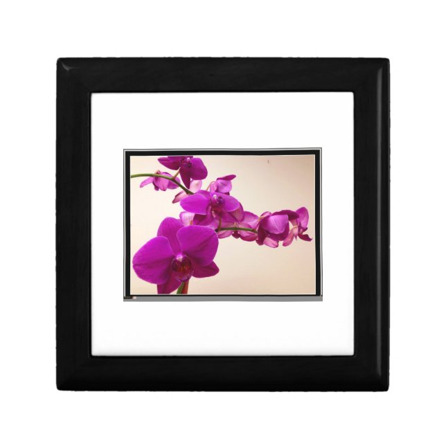 Pink orchid gift box (Front)