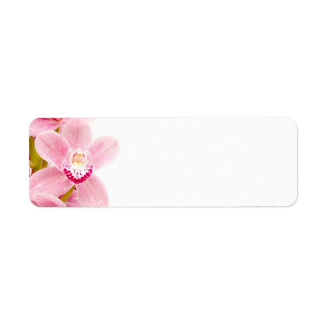 Pink Orchid Label (Front)