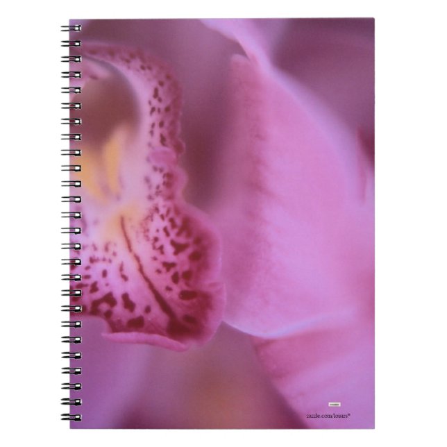 Pink Orchid Notebook (Front)