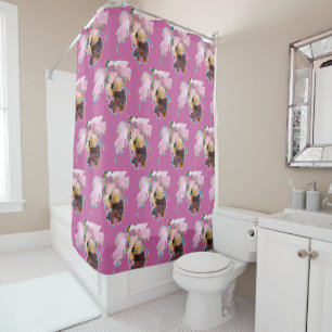 Pink Orchid Shower Curtain
