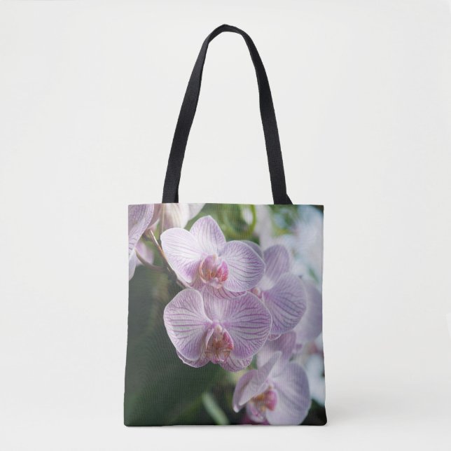 Pink Orchid Tote Bag (Front)