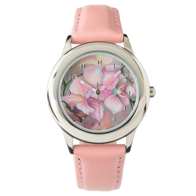 Pink Orchid Watch (Front)