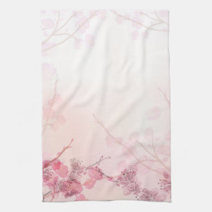 Pink Orchid Wedding Towel