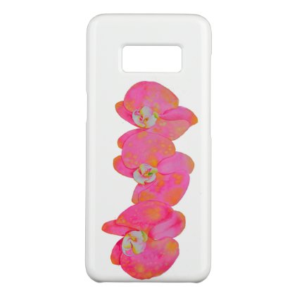 Pink Orchids Case-Mate Samsung Galaxy S8 Case