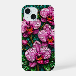 🌸Pink Orchids iPhone Case Floral Art For Her✨