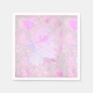 Pink Orchids Napkins