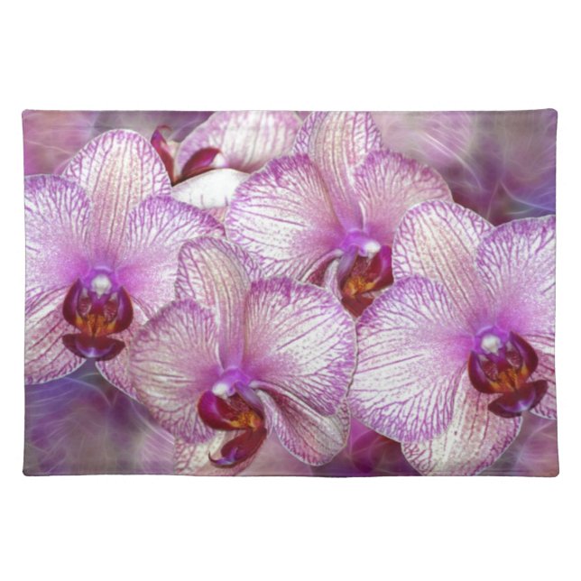Pink Orchids Placemat (Front)