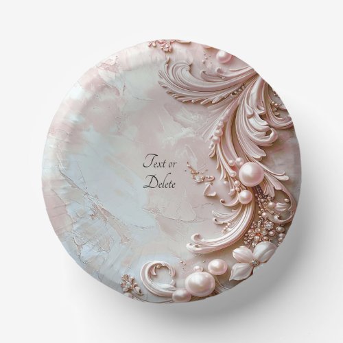 Pink Ornate Pearl and Floral