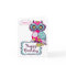 Pink Ornate Retro Floral Owl Happy Birthday Card