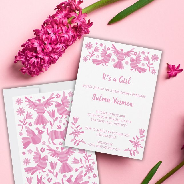 Pink otomi, it's a girl announcement (Creator Uploaded)