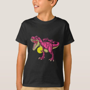 Pink Out T Rex And Picklebyll Byll Breast Cancer A T-Shirt