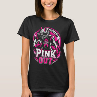 Pink out tackle breast cancer awareness american T-Shirt