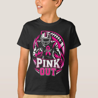 Pink out tackle breast cancer awareness american T-Shirt