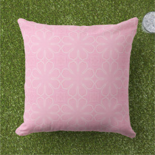 Pink Outdoor Pillow