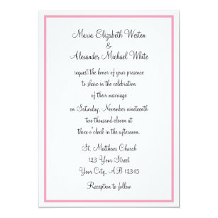 outline invitations zazzle