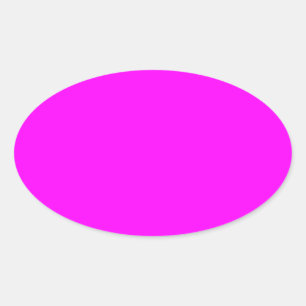 Pink Oval Sticker