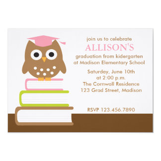 Owl Graduation Party Invitations 10