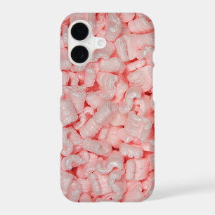 pink packing peanuts iPhone 17 case
