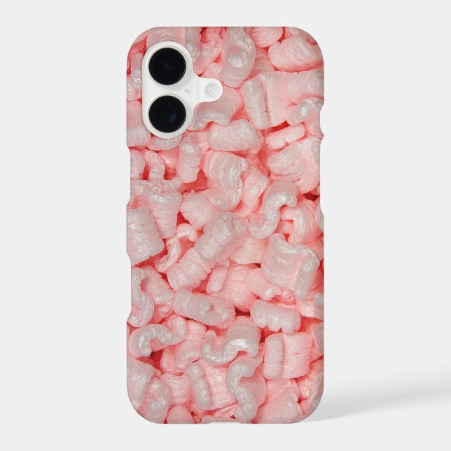 pink packing peanuts Case-Mate iPhone case (Back)