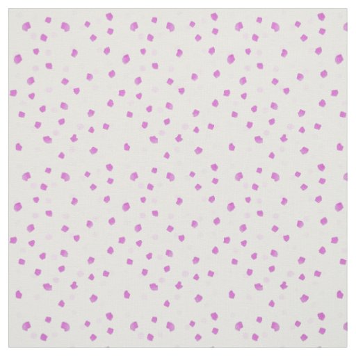 Pink Paint Spots Fabric