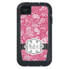 PINK Paisley Girly Pattern with Name