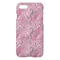 Pink Paisley Iphone 7 Matte Case