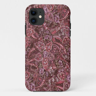 Pink Paisley Print iPhone 5 Cover