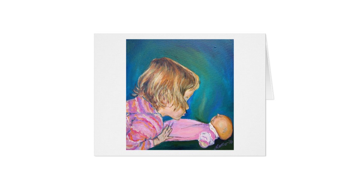 Pink Pajamas Card | Zazzle