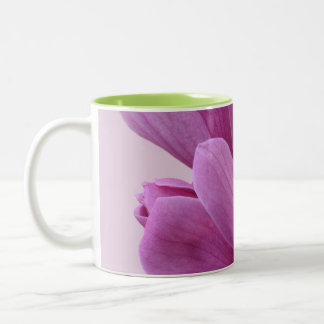 Pink Pale Magnolia Two-Tone Coffee Mug