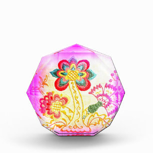 pink palm tree award