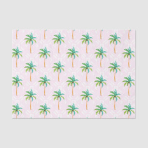 Pink Palm Trees (Design 73 Pink Series) Tissue Paper