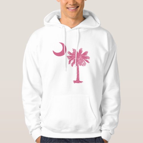 Pink Palmetto Moon Hoodie