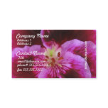 Pink Pansy Business Cards