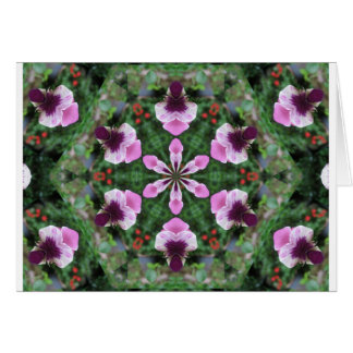 Pink Pansy Cards
