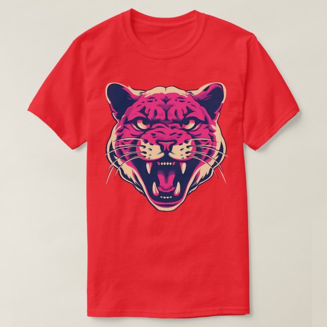 Pink Panther Face T-Shirt (Design Front)