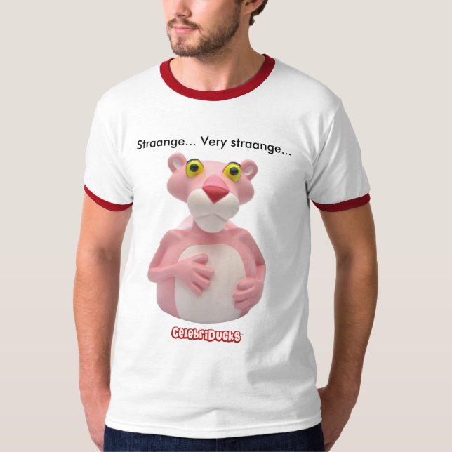 Pink Panther Tshirt Parody CelebriDucks (Front)