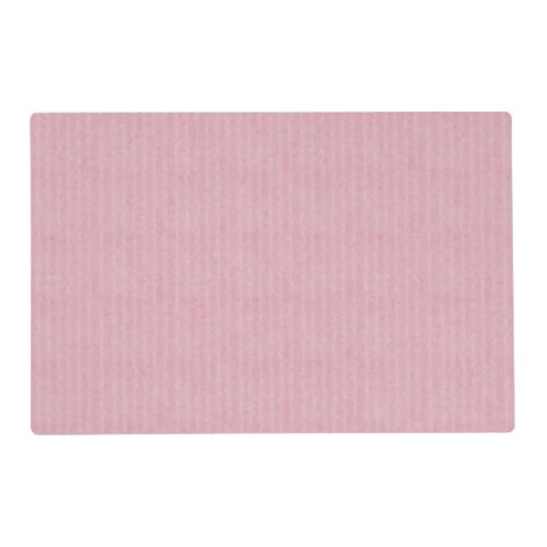 Pink Paper Placemat