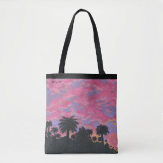 "Pink Paradise" Tote by All Joy Art Bag