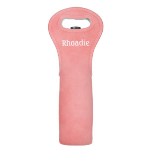 Pink Parchment Adorable Wine Bag