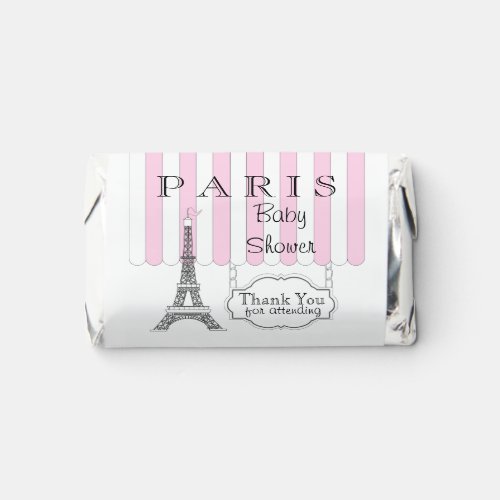 Pink Paris Eiffel Tower Baby Shower Favors 
