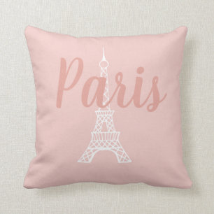 Pink Paris Pillow