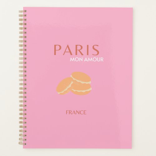 Pink Paris Travel Art Retro Art Preppy Art Decor  Planner