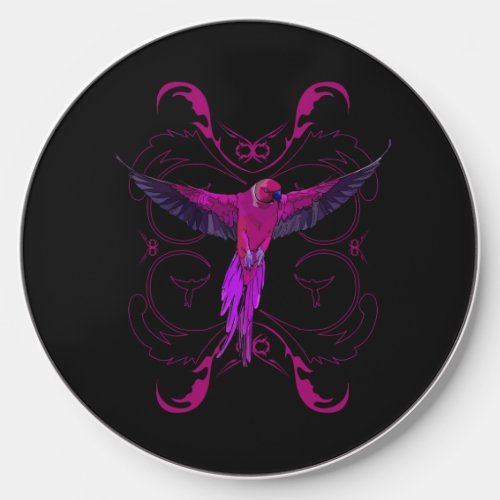 Pink Parrot Wireless Charger