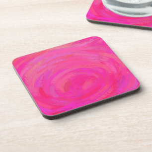 Pink Passion Beverage Coaster