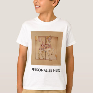 PINK PASSION CAROUSEL HORSE T-Shirt