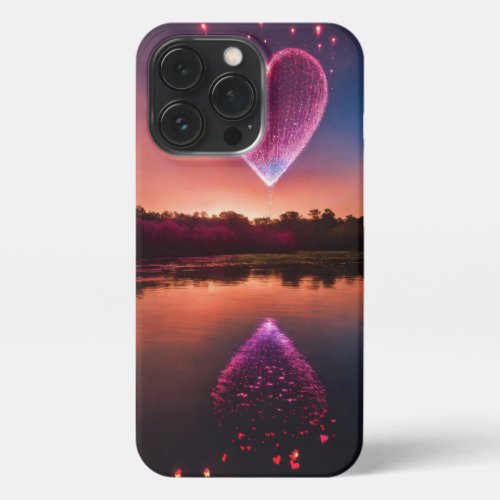Pink Passion Double Hearts Edition for iPhone 13 iPhone 13 Pro Case