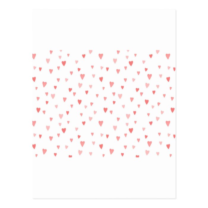 PINK PASSION HEARTS POSTCARDS