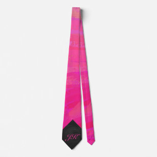 Pink Passion Monogram Tie